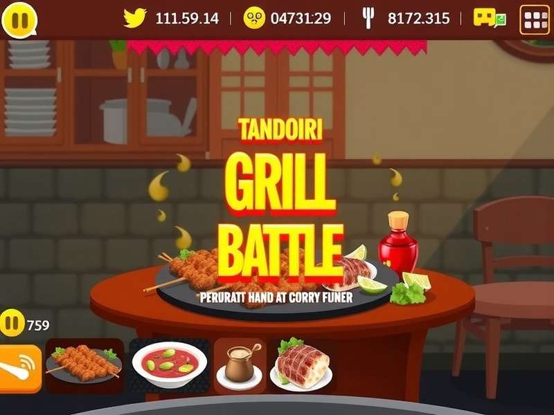 Hot Tandoori Grill Battle Restaurant Customization